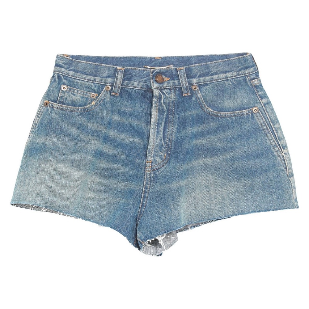 Saint Lauren Jean shorts, size 28 USA , New with Tags